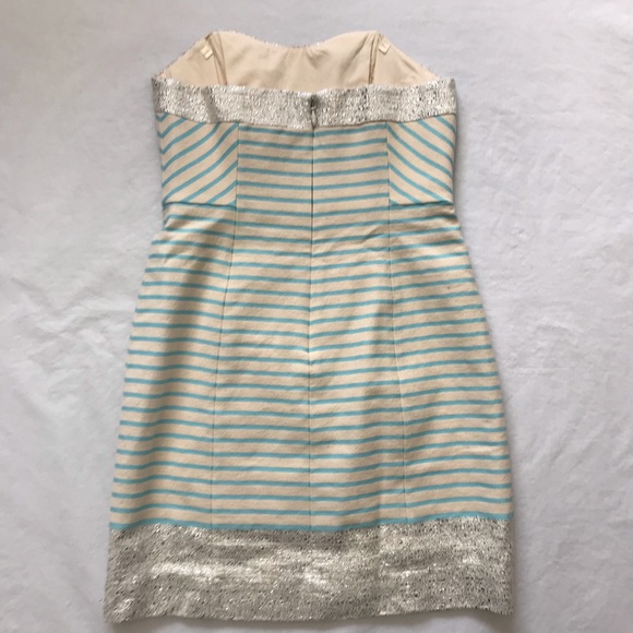 Lilly Pulitzer Remi Strapless Blue Horizon Mini Dress - Picture 11 of 13